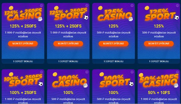 MostBet bonus sistemi